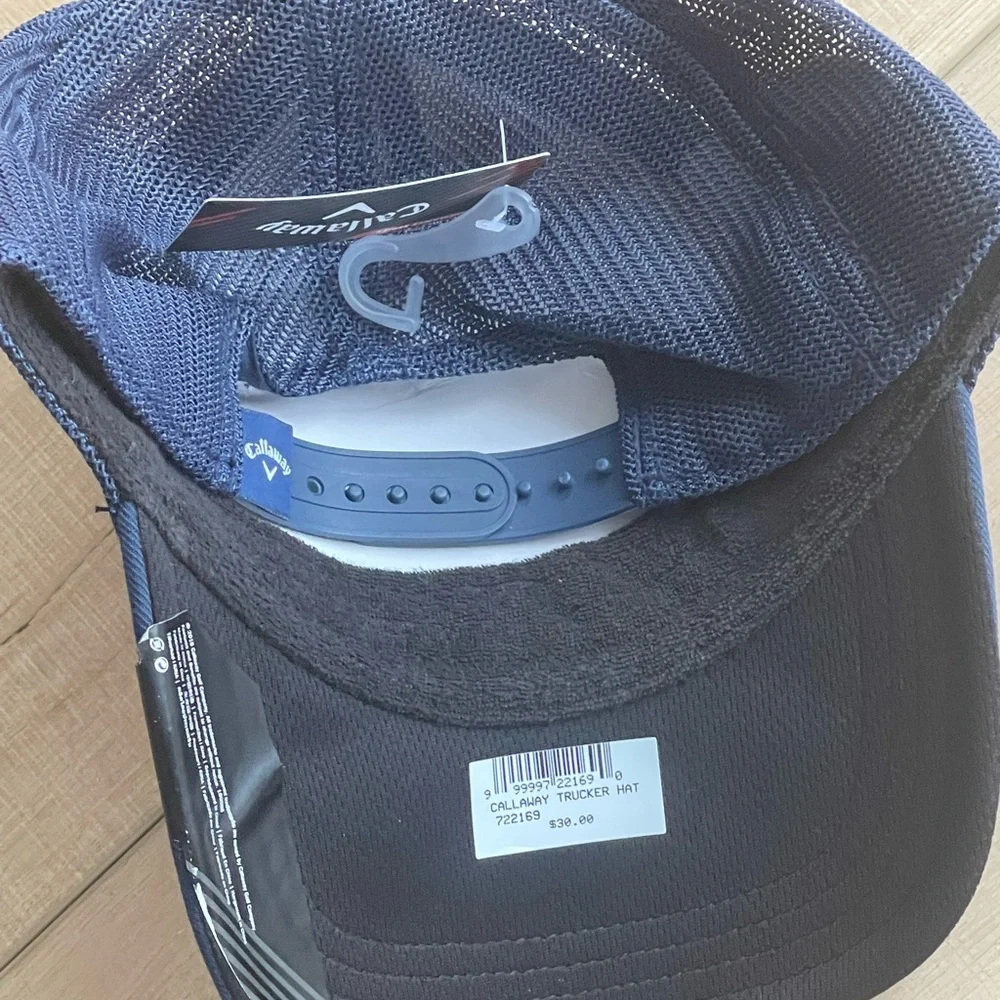 Callaway Navy Blue Trucker Hat - Picture 2 of 2